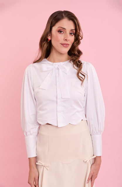 Allie Blouse White