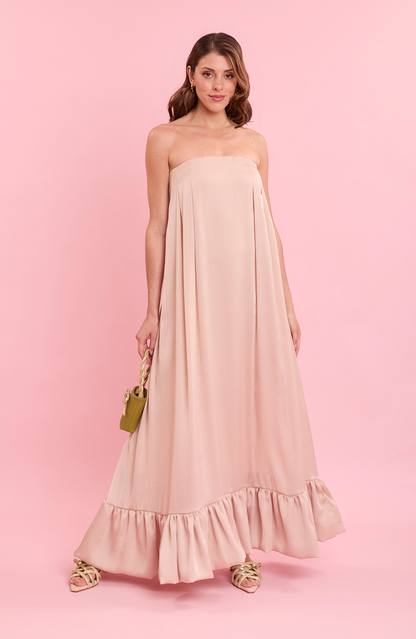 Marie Dress Pink Champagne