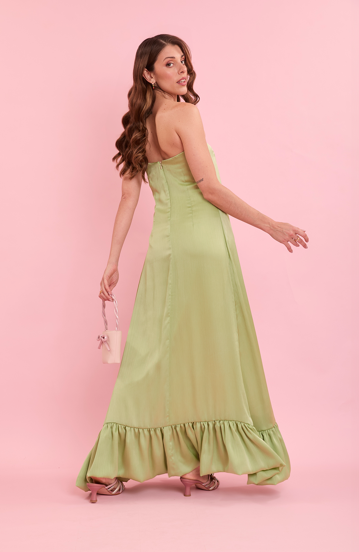 Marie Dress Pistacchio