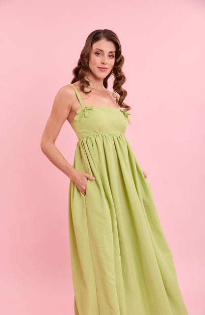 Flo Dress Pistacchio