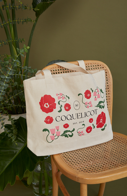 Tote bag Coquelicot