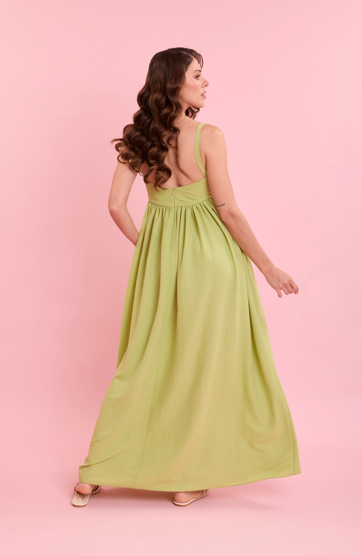 Flo Dress Pistacchio