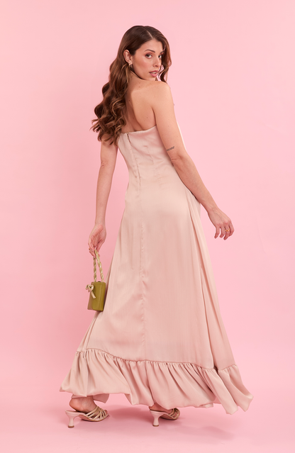 Marie Dress Pink Champagne