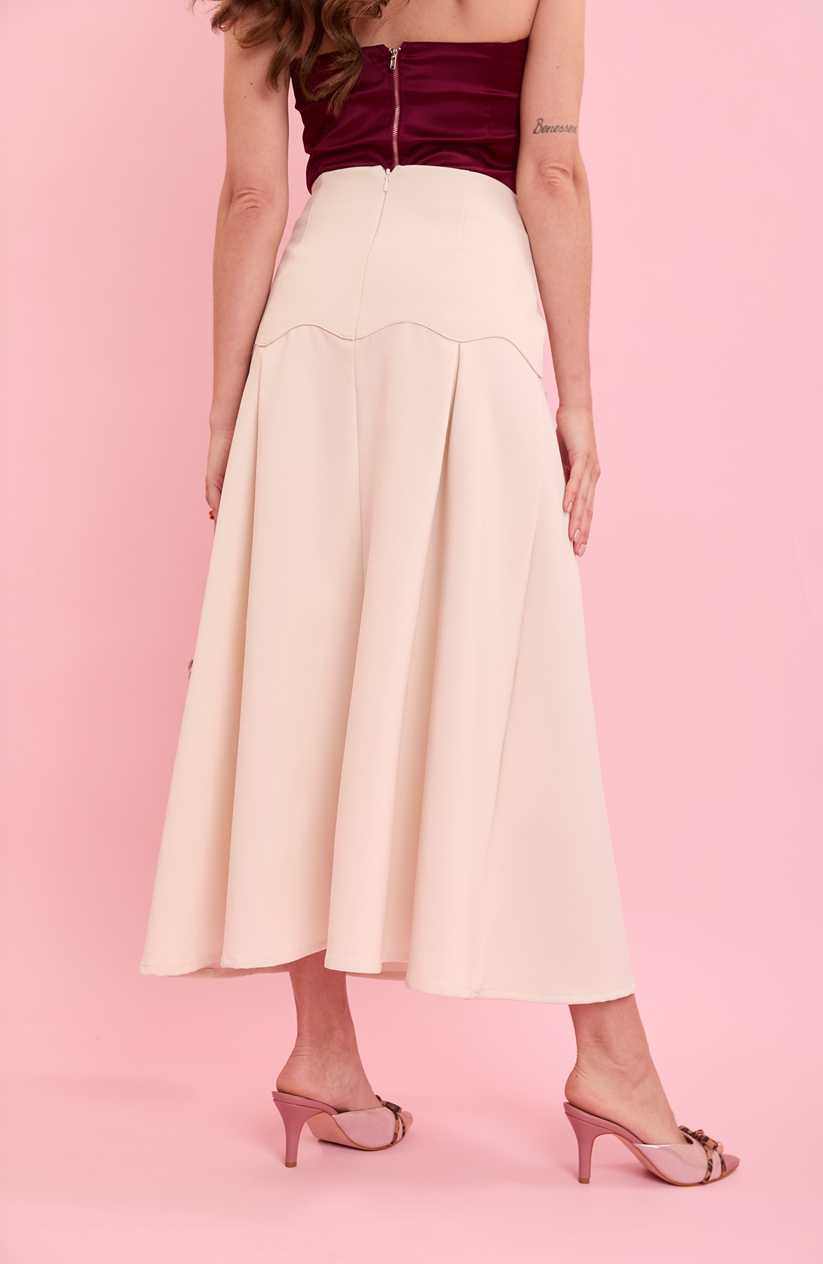 Audrey Skirt Ivory